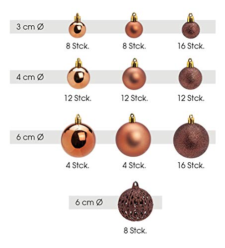 Woma Kerstballen in 4 kleuren en 2 maten - Image 4