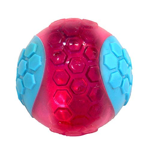 PSK PET MART Non-Toxic Natural Hard TPR Rubber Adult Dogs & Puppies and Training Squeaky Lighting Ball (Pack of 1) (B08F49LWPX) Amazon Price History, Amazon Price Tracker