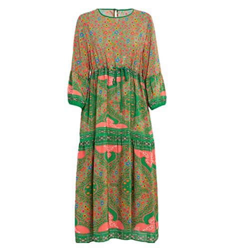 Robe longue vintage soie de mûrier femme grande taille chic robe M Hdhdeueh