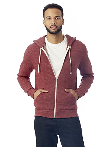 Image of Alternative All Gender Adult's Rocky Eco-Fleece Zip Hoodie