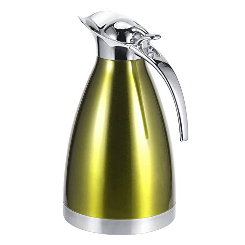 Chaleira de aço inoxidável à prova de vazamento à prova de ferrugem,(Type A alloy handle gold, 1.5L)