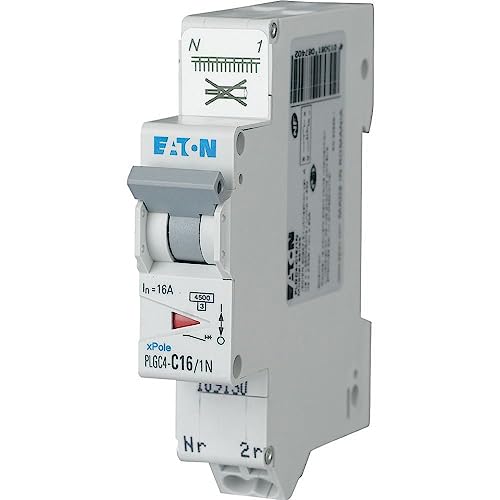 Disjoncteur Eaton 20A courbe C automatique : connexion rapide et sans vis