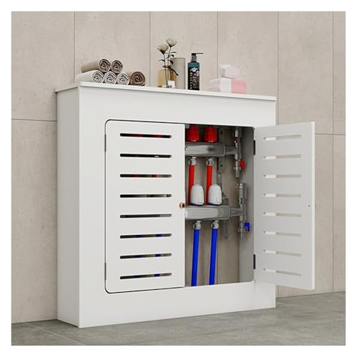 WBBML Cubreradiadores Radiator Cover Cabinet Ventilación y Disipación del Calor Armario Protector Calentador Balcón, Vestíbulo de Entrada(60x60x15cm/23.62x23.62x5.91in)