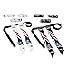 Franklin Sports NFL New England Patriots Youth Flag Football Set