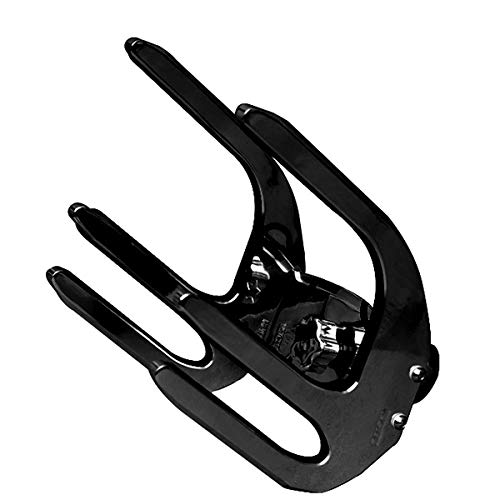 Reborn Pro+ Wakeboard Tower Racks, Quick Release Easily Removes Holder from Tower, 6061 Aluminum Tines, Rubber Bumper Inserts (Kneeboard/Wakeboard - Black)
