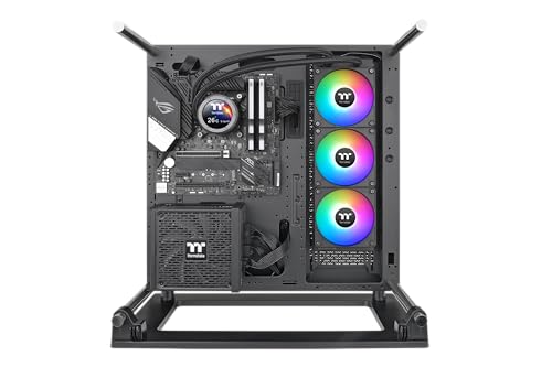 Image of Thermaltake TH360 V2 Ultra EX ARGB AIO CPU Cooler /Water Block 2.1 inch LCD /Fan 120 * 3 /Magnetic Quick Connection /MB ARGB Sync Control /LCD Software Control /CL-W415-PL12SW-A