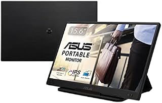 ASUS ZenScreen MB166C Portable USB Monitor- 15.6 inch, Full HD, IPS, USB Type-C, Flicker Free, Blue Light Filter, Anti-glare surface