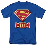 Popfunk Superman Super Mom Mother's Day T Shirt (Medium)