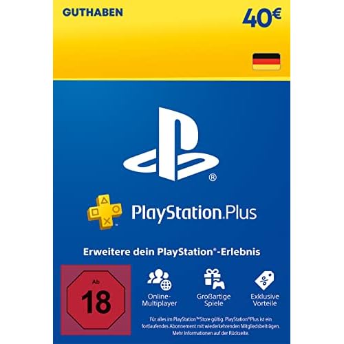 PlayStation Guthaben für PlayStation Plus Extra | 3 Monate | 40 EUR | PS4/PS5 Download Code - PSN deutsches Konto