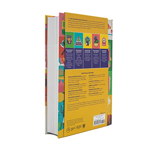 CSB Explorer Bible for Kids, Hardcover: Christian Standard Bible, Highly Readable, Highly Reliable,