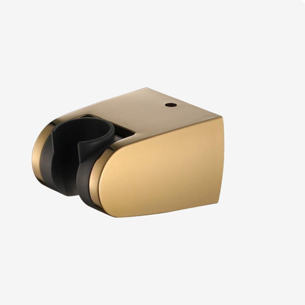 Edelstahl-Badezimmer-Duschkopf-Set, Zubehör – Vollkupfer-Gold, quadratisch, Toilette, WC-Reinigung, Booster-Sprühpistolen-Set, Wandmontage