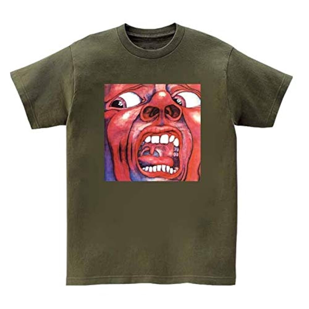 Amazon.co.jp: [レコウェア] Tシャツ 半袖 キングクリムゾン バンド