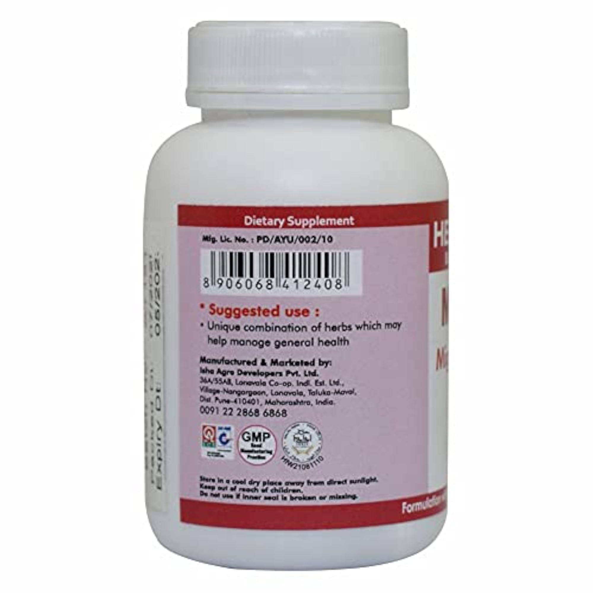 Herbal Hills Migrahills Tablets, 60 Tablets