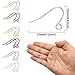 600pcs French Earring Hooks for Jewelry Making,Hypoallergenic Ear Wires Earring Hooks for DIY Craft Earring Making(6 Colors)