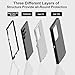 DHSVEN for Samsung Galaxy S23 Ultra Case, Shockproof and Drop-Proof Non-Slip, Heavy Duty Protective Case for Samsung S23 Ultra 6.8 Inch (Black/Gray)