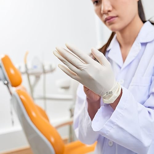 Luva Latex Descartavel com Pó - INOVEN - PP, P, M e G - 100 unidades (PP)