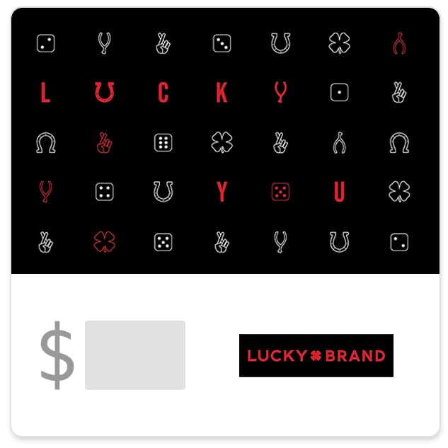 Amazon.com: Lucky Brand Email Gift Card : Gift Cards