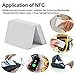 Cwmiibili 500 PCS NTAG215 NFC Cards Blank 215 NFC Cards 215 Tags Rewritable NFC Cards 504 Bytes Memory for All NFC Enabled Device