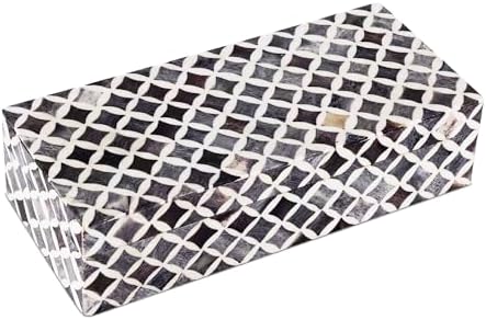 Handicrafts Home Decorative Storage Box with Lid- 10×2.5×1.5” Small Keepsake, Trinket Box, Memory Box- Decorative Boxes for Home Decor, Centre Table, Giftable Storage Accent- Slate White Star Handicrafts Home Decorative Storage Box with Lid- 10×2.5×1.5” Small Keepsake, Trinket Box, Memory Box- Decorative Boxes for Home Decor, Centre Table, Giftable Storage Accent- Slate White Star