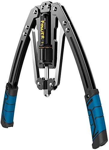 XYFW Réglable Twister Power Bar Pression Poitrine Et des Bras Builder Pull Exerciseur Fitness Appareil De Musculation Équipement De Sport, 10-200Kg, Rebond Micro