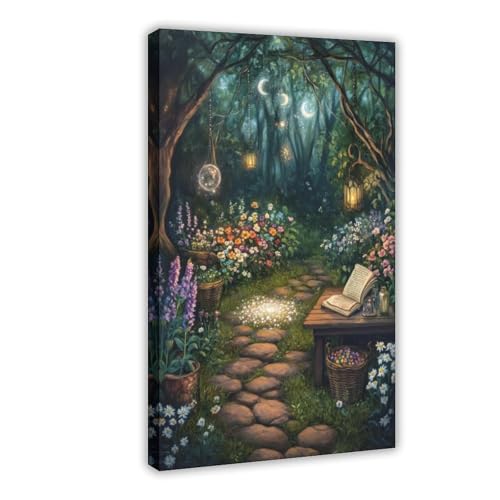 Tableau rétro pastoral de 50x76 cm pour habiller un mur vide de chambre