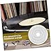 GOOHOCHY Balanced Vinyl Record Stabilizer Adapter for Fit for Large Center Reduces Vibration Enhances Audio Experience for All Vinyl