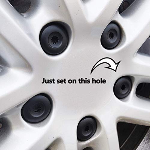 XUKEY 20Pcs 19mm Auto Radmutter Auto Nabe Schraube Abdeckung Schutzkappen Radmutter Schraube Kopfabdeckung Kappen Für Transporter T5 T6 2003-2020