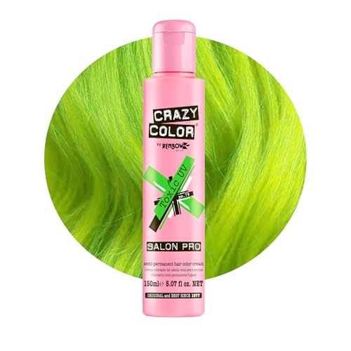 Crazy Color Crazy Color Salon Pro Semi Permanent Hair Color - 79 Toxic Hair Color Women 5.07 oz