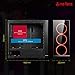 immagine 1GOLDEN FIELD - Z3 Gaming Computer Case per PC ATX, Micro-ATX, Mini-ITX con Finestra Laterale