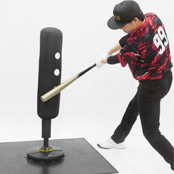 Amazon.co.jp: 野球 練習 パワーヒッティングサンドバッグ 高さ120cm