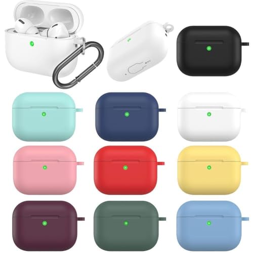 for AirPods Pro ��O���� �C���z���P�[�X �V���R���f�� �h�� �h�o �L�Y�h�~ �ϏՌ� ���ϖh�~ �S�ʕی�J�o�[ �P�[�X �J�o�[ �����[�d�\ �p for Ai