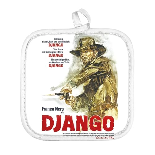 Manique de Cuisine - Django Vieille Affiche de Film Rétro Poster Cinéma Vintage Western - (17 x...