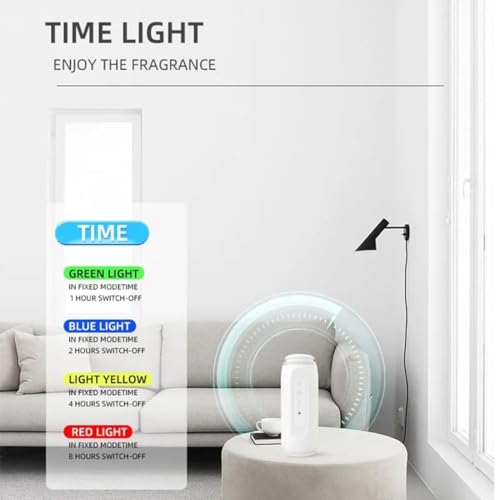 Diffuseur d'huiles essentielles sans eau pour éliminer les odeurs sans humidité avec prise EU - 4