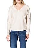 Lange Ärmel ONLY Female Strickpullover V-Ausschnitt XLWhitecap Gray
