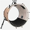 Bass Drum Muffle Sound Control Pad | Kick Drum Dampening Solution | Damper Muffling Pad | 50x60x5 cm / (20''x 24''x2.1'') | Alternative to Bass Drum Pillow | Acoustic Foam #2