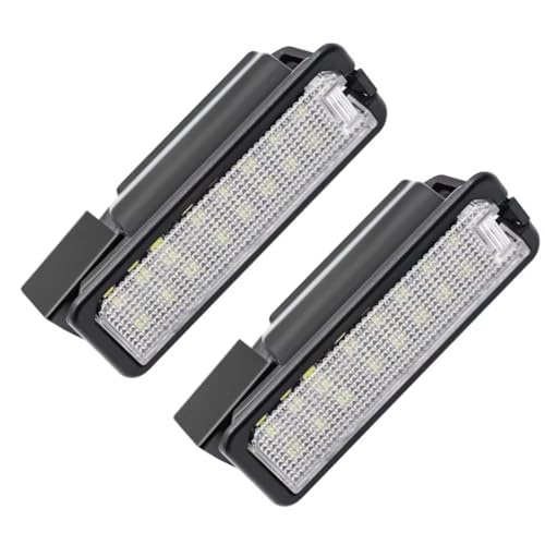 Luz de matrícula de coche acabados premium para VW Phaeton Fox
