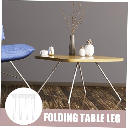 Pieds de table pliants 35 cm robustes pour optimiser un petit espace - 6