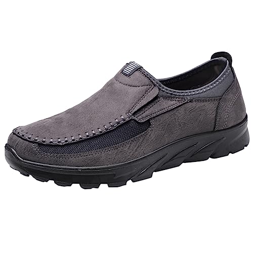Chaussures décontractées hommes en cuir au design tendance et finitions soignées