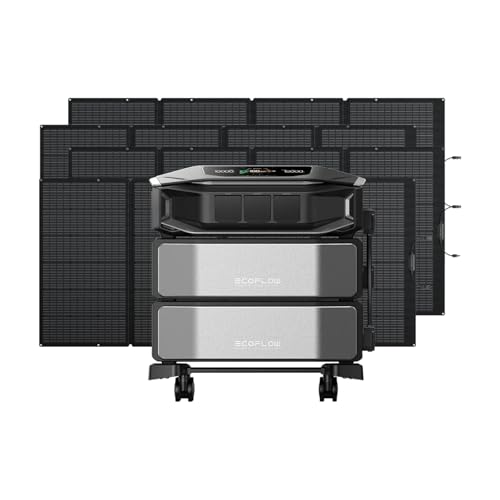 Image of EF ECOFLOW Power Station Delta Pro Ultra X with 4x400W Portable Panels