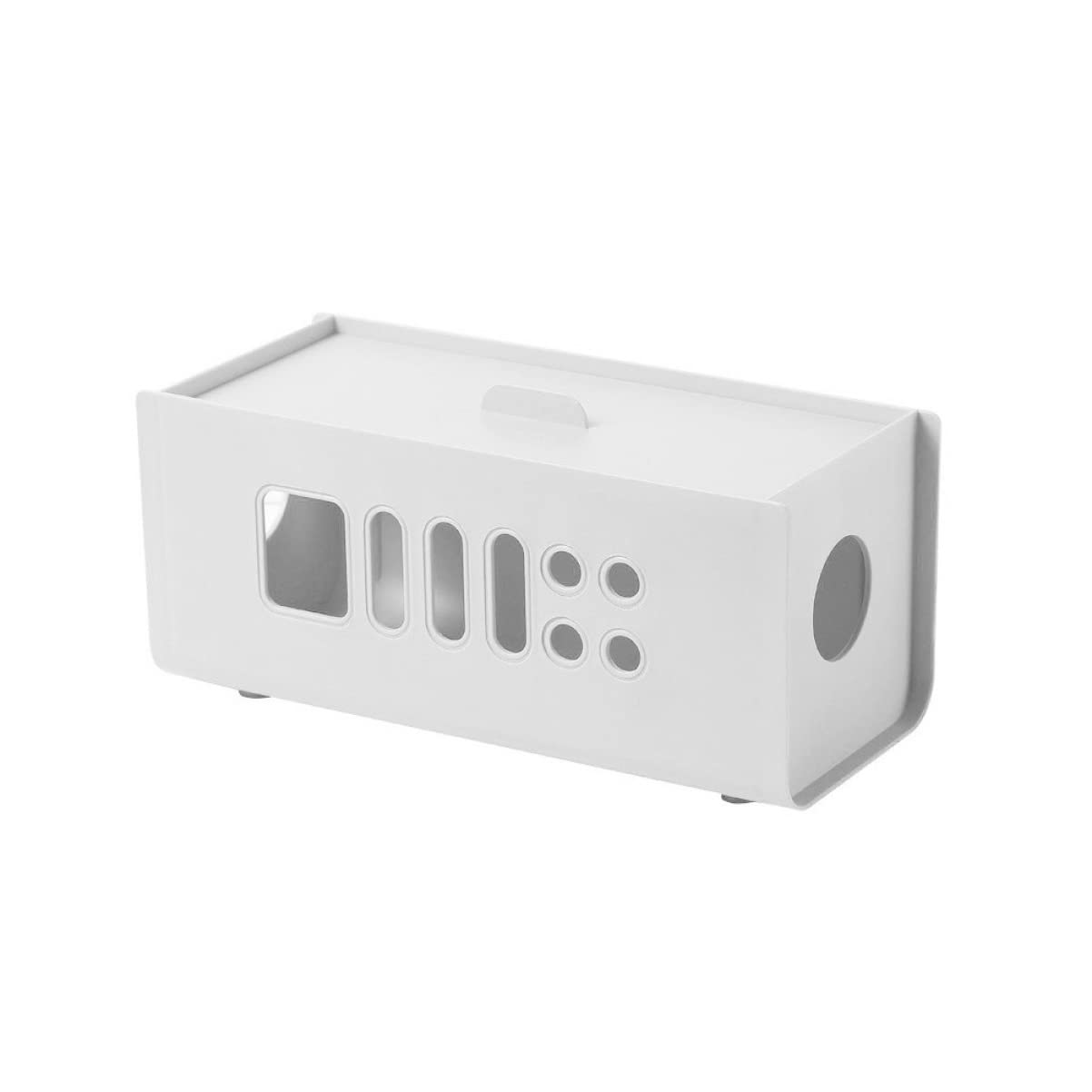 Gatuida Caja De Almacenamiento Para Cables De Alimentación Hogar Organizador De Cables Resistente Al Desgaste Para Dormitorio Accesorio Para