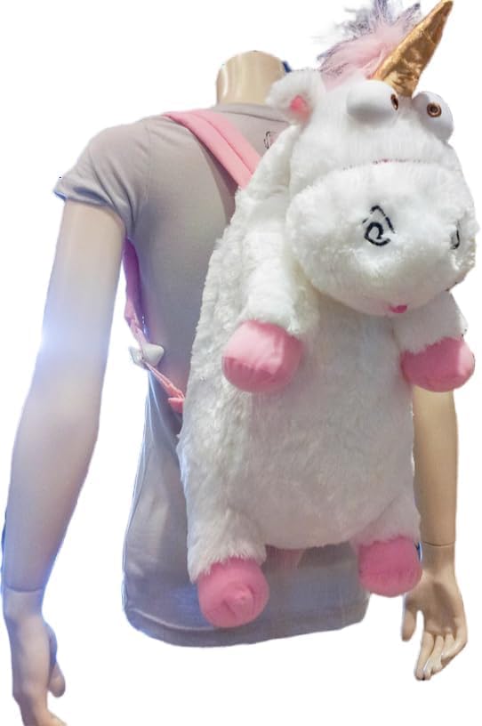 WEILIX Unicorn Bag Plush Backpack 26