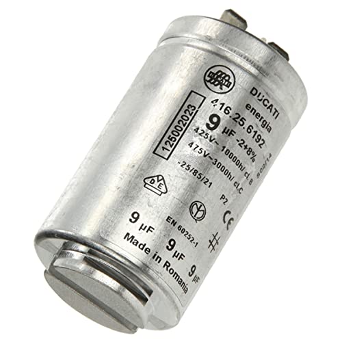 CONDENSATEUR DE DEMARRAGE 9 MF POUR SECHE LINGE BEKO - 2807961400