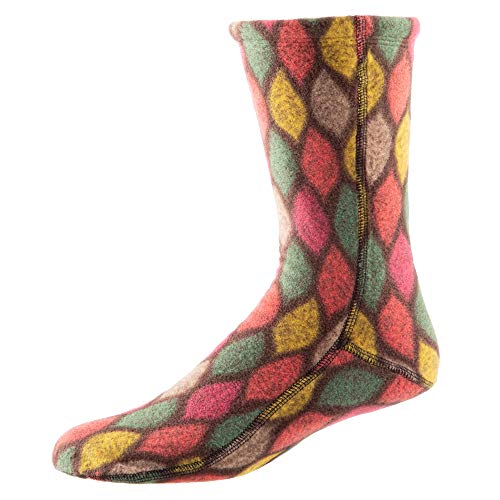 Image of Acorn Mens and Womens Versafit Fleece Sock: Super Soft & Ultra-Warm, Mid-Calf Height, Flat-Flock Seams