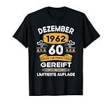Dezember 1962 Lustige Geschenke 60. Geburtstag T-Shirt