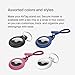 Belkin Apple AirTag Secure Holder with Key Ring - Durable, Scratch-Resistant Case with Open Face & Raised Edges - Protective AirTag Keychain Accessory for Keys, Pets, Luggage, & More - Pink