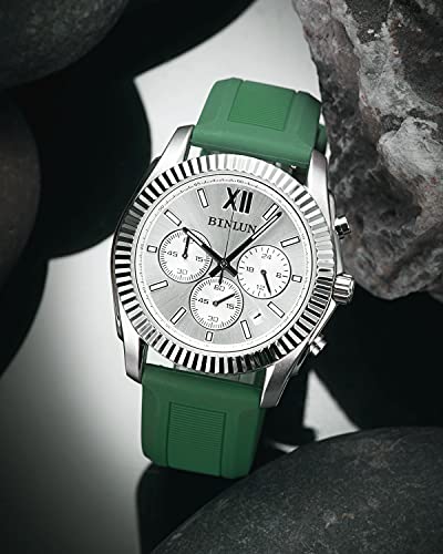 Binlun Silicone Rubber Watch Band Smart Watch Replacement Strap Colors For Men Women(White, Red, Black, Blue, Orange,Grey,Green) Sizes(12Mm,14Mm,16Mm,18Mm,19Mm,20Mm,21Mm,22Mm,23Mm,24Mm,26Mm,28Mm) #TOP4