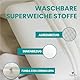 Memory Foam Kissen 40x60cm Waschbarer, Kopfkissen Nackenschmerzen, Orthopädisches Kissen - Waschbarer und Abnehmbarer Aloe-Vera-Bezug mit Reißverschluss - Oeko-TEX | Valentia HOGAR