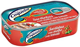 Sardinha com Molho de Tomate Coqueiro 125g