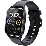 DIZO Watch 2 Sports Smart Watch for Android/iOS Phones Fitness Tracker with Heart Rate and Blood Oxygen Monitor,Sleep Monitor 5ATM Waterproof 1.69 in HD Full Touchscreen Smartwatch (Classic Black)