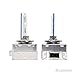 D3S HID Xenon Headlight Replacement Bulb for High or Low Beam 6000K Diamond White Pack of 2